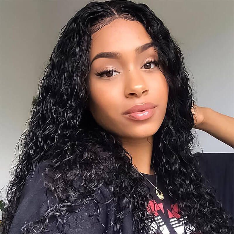 Exotic Curly Invisible HD Lace Front Wig