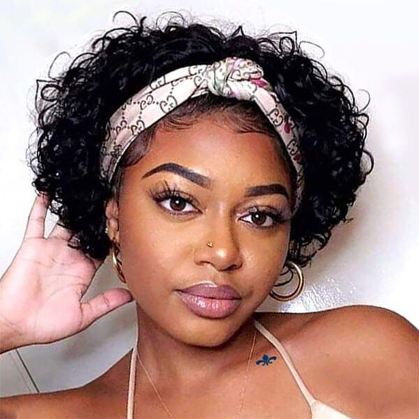 Why Should You Choose a Short Curly Headband Wig?