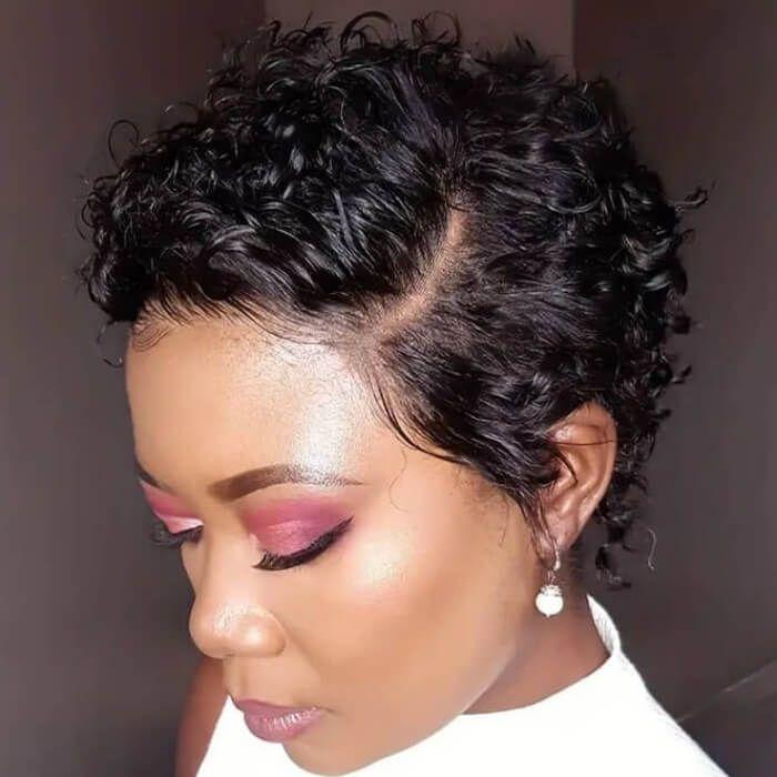 Discover the Elegance of Short Curly Side Bangs: The Perfect Human Hair Wig