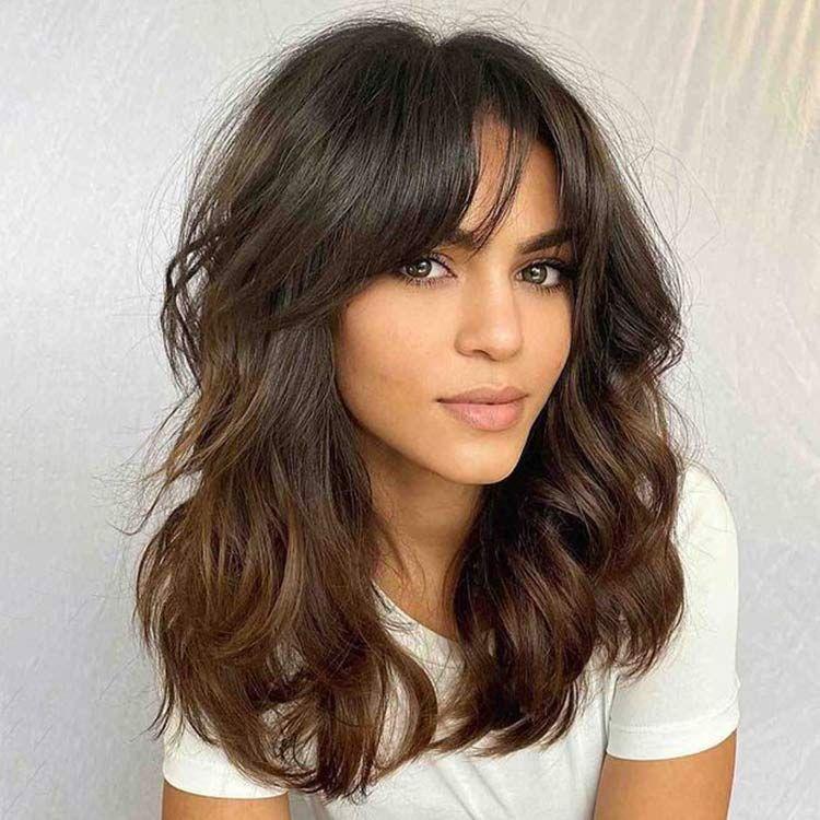 Curtain Bangs Hairstyle: Transform Your Look with Human Hair Wigs